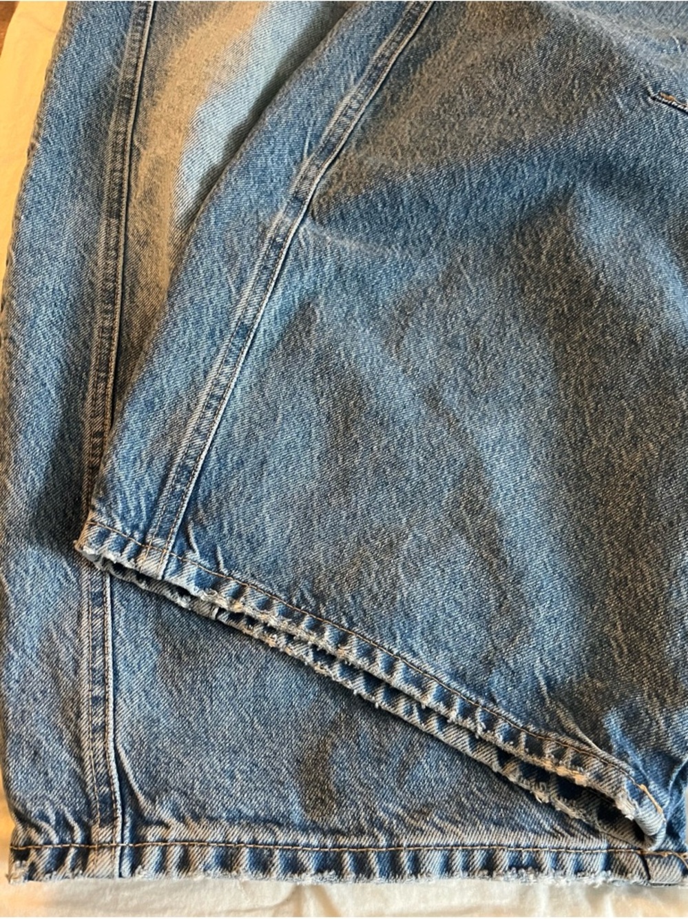 We The Free Good Luck Barrel Overalls size XL in Ultra Light Beam - Picture 10 of 10